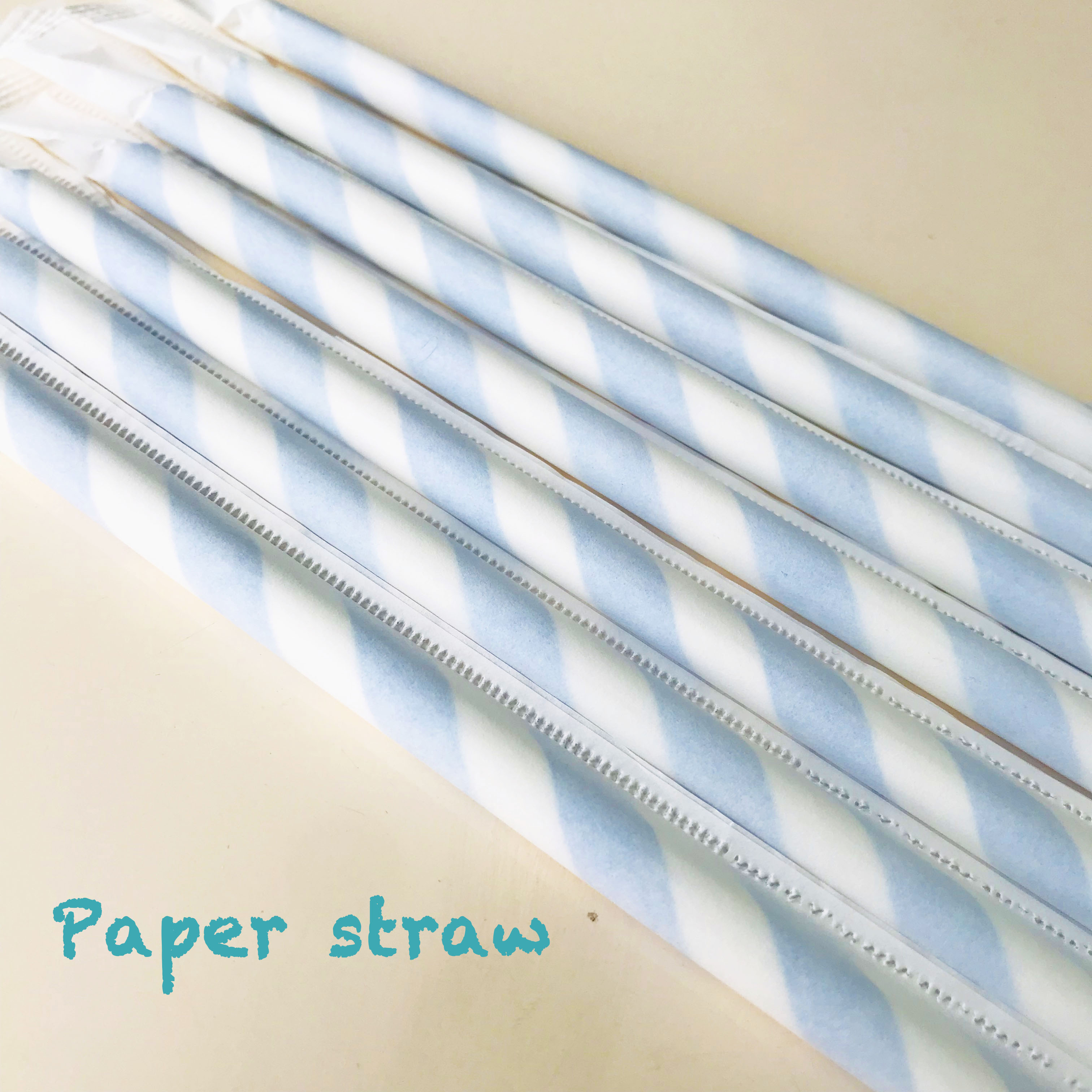 Biodegradable and compostable paper straw for hotel