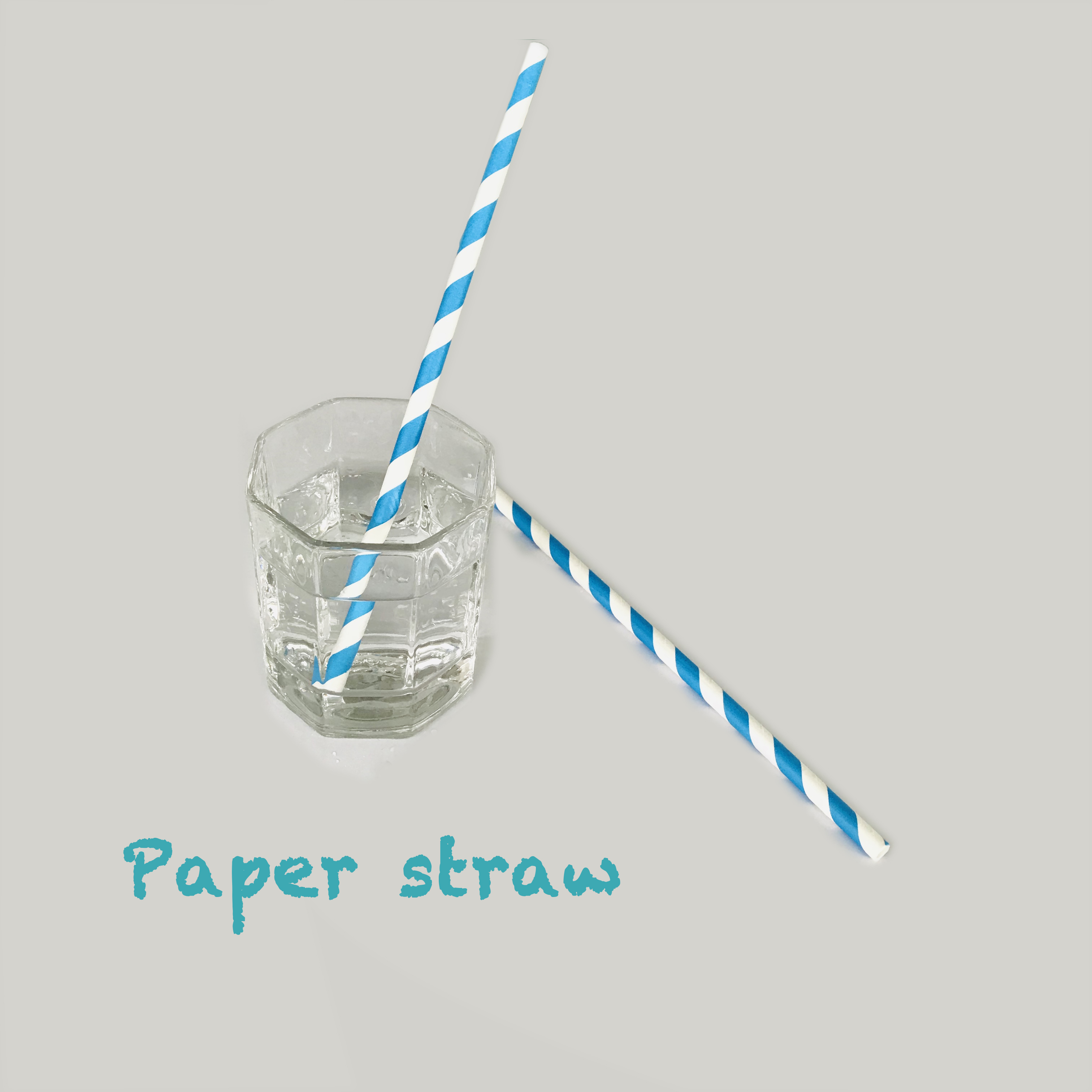 Biodegradable and compostable paper straw for hotel