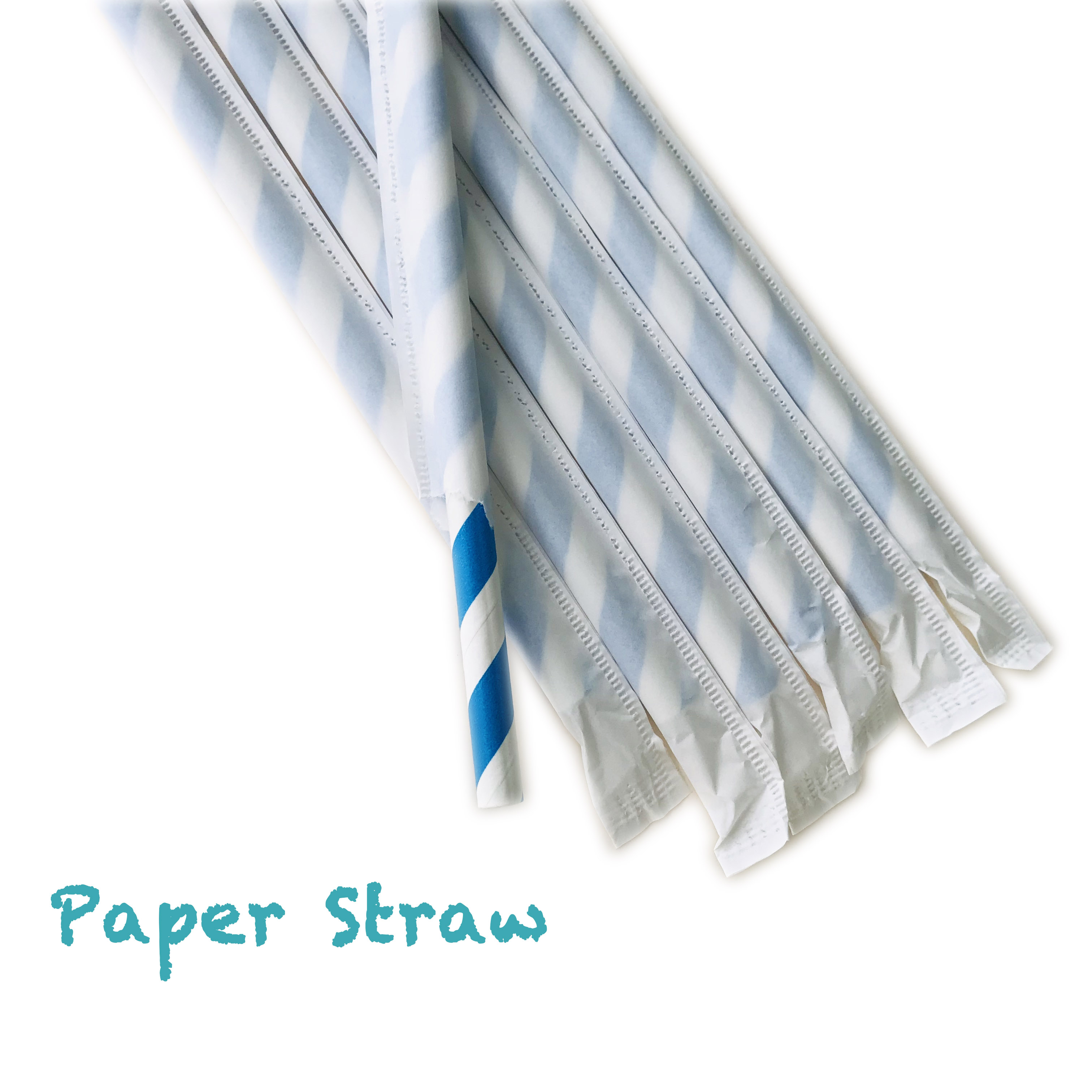 Biodegradable and compostable paper straw for hotel