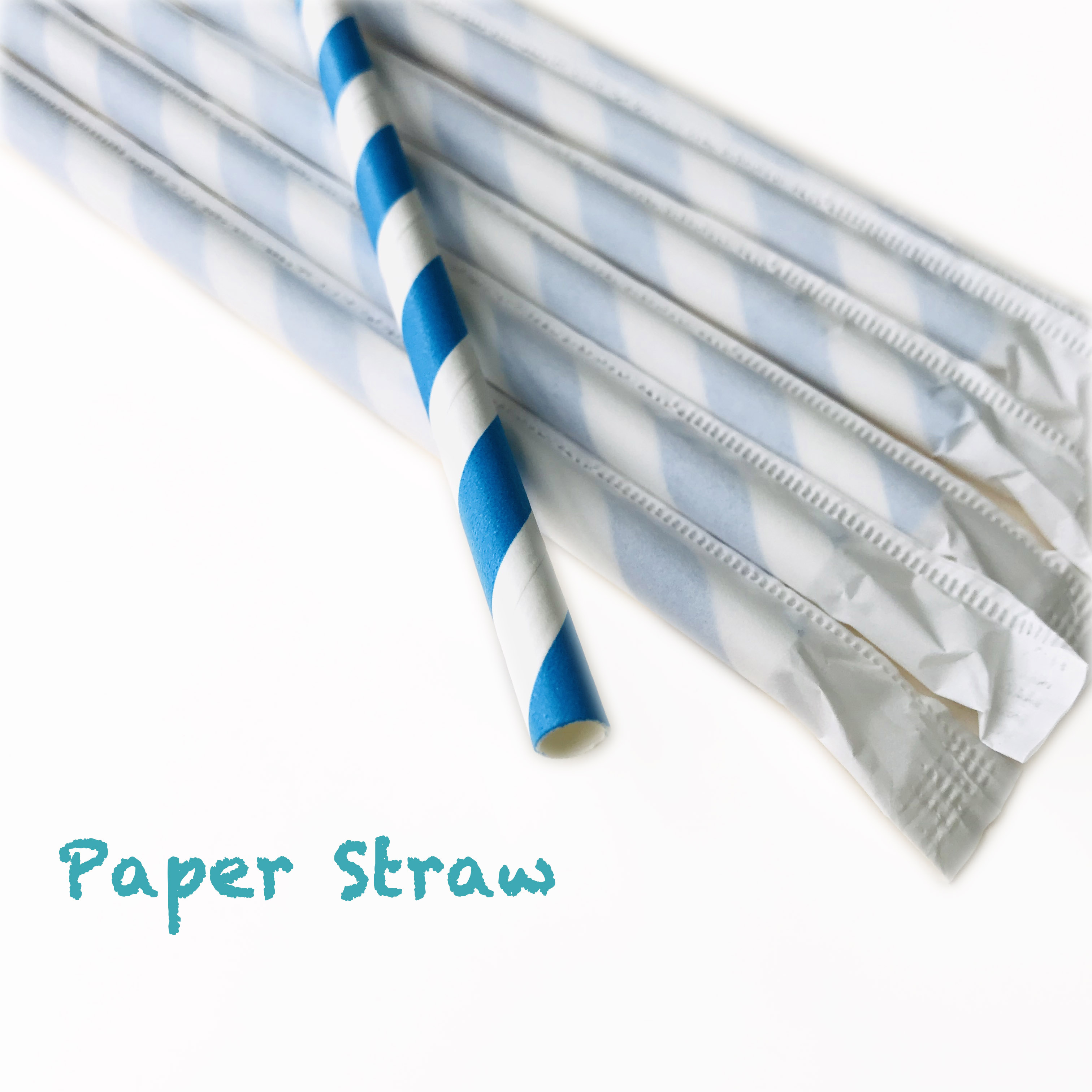 Biodegradable and compostable paper straw for hotel